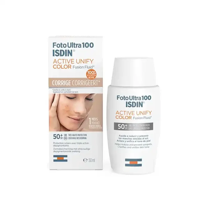 Isdin foto ultra 100 active unify color fusion fluid spf50 50ml