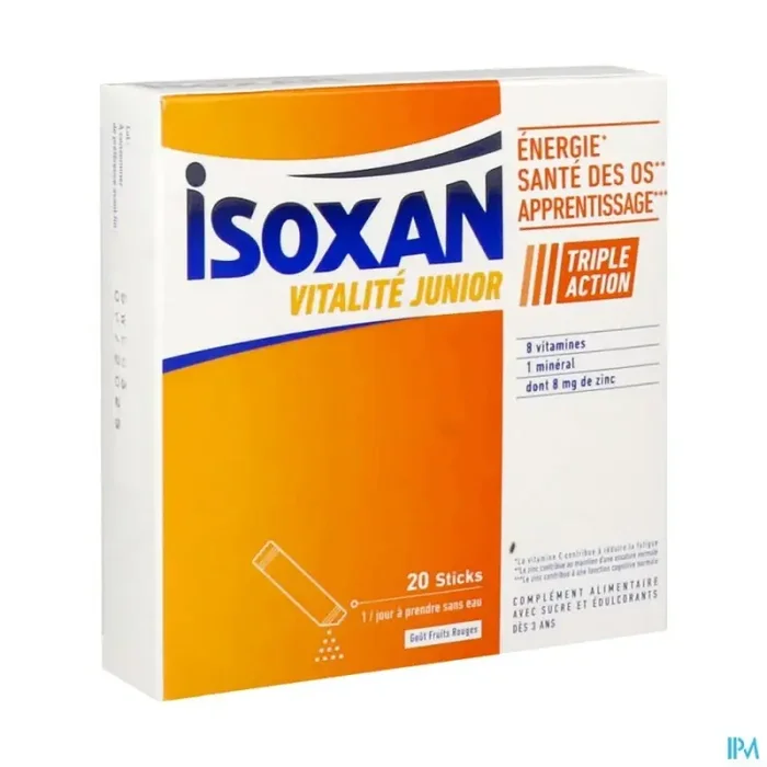 Isoxan vitalite junior poudre orodispersible 20