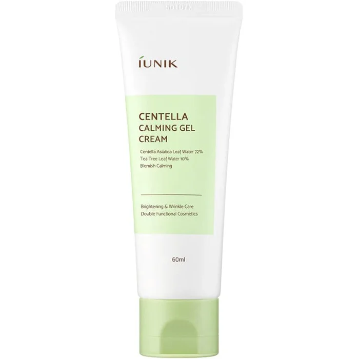 Iunik – Crème gel apaisante – Centella & tea tree – Peaux sensibles – 60 ml