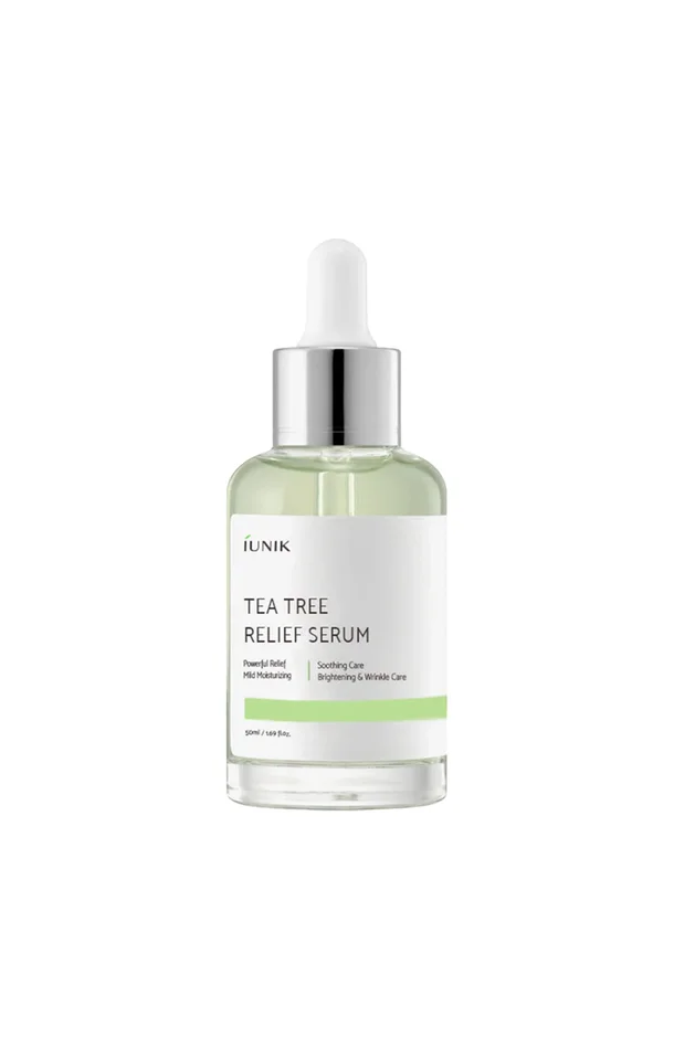 Iunik – Sérum apaisant – Tea tree – Peaux à imperfections – 50 ml