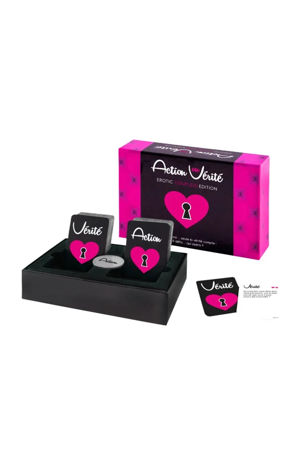Jeu coquin action ou vérité – Couple Edition – 138 cartes