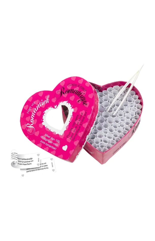 Jeu de défis romantique – Corps à coeur