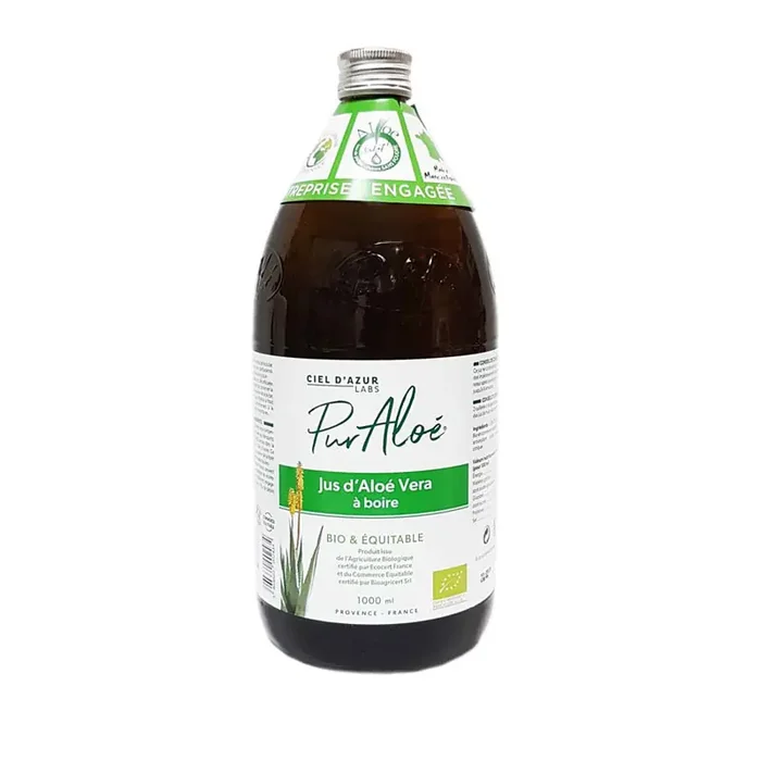 JUS D‘ALOE VERA Bio & Equitable 1 litre PUR ALOE