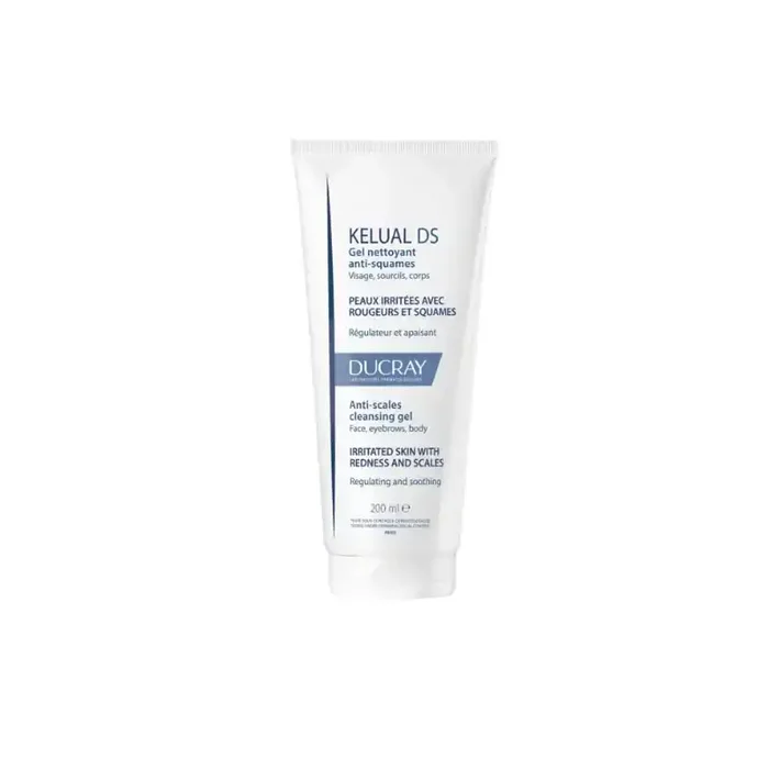 KELUAL DS GEL NETTOYANT ANTI SQUAMES 200ML DUCRAY