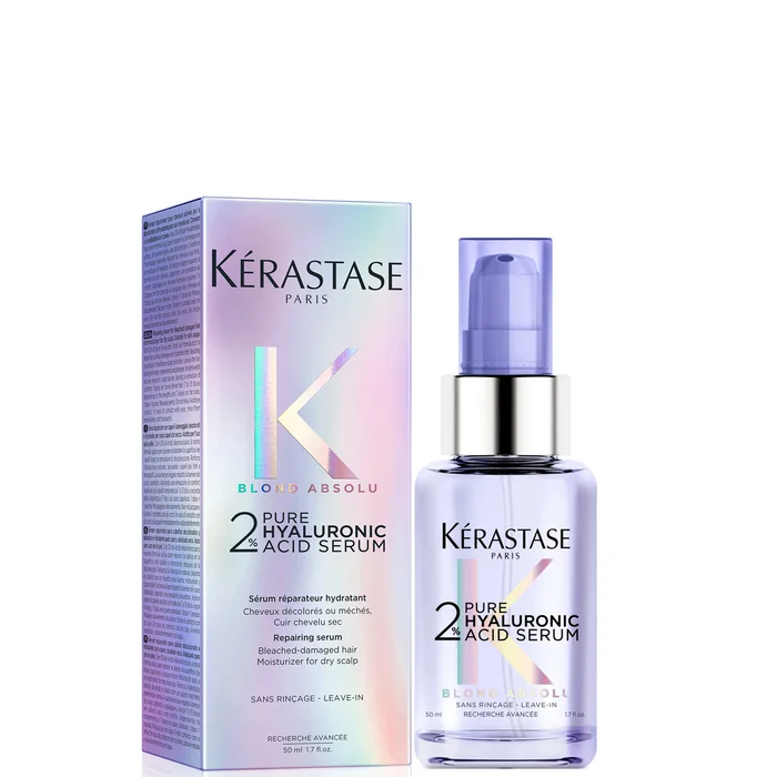 Kérastase Blond Absolu 2% Acide Hyaluronique Pure Sérum pour le Cuir Chevelu et les Cheveux 50 ml
