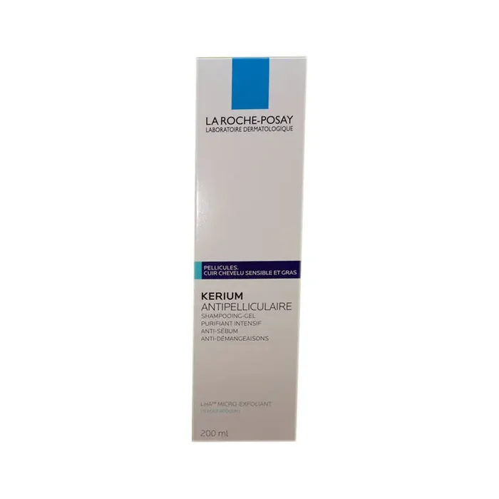KERIUM SHAMPOOING-GEL PELLICULES GRASSES 200ML LA ROCHE-POSAY