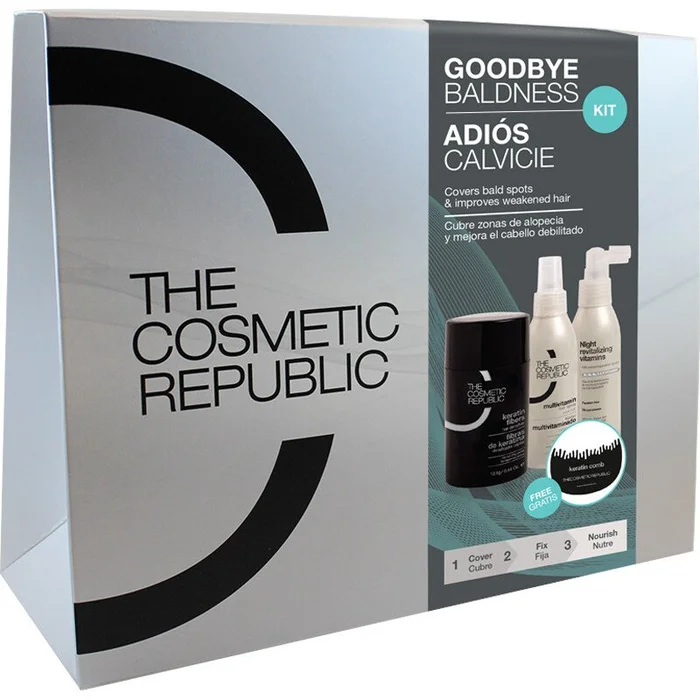 Kit “Stop Calvitie” – Gris – 4 produits