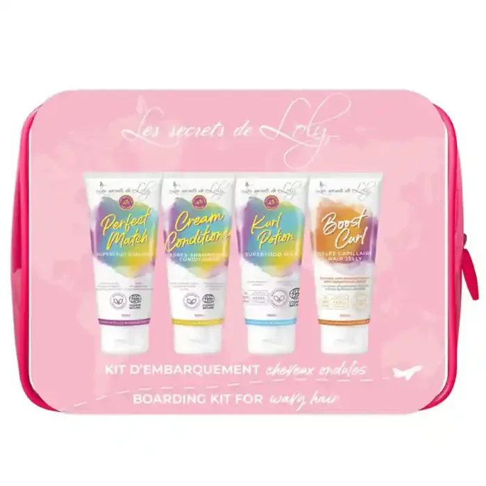 KIT D‘EMBARQUEMENT CHEVEUX ONDULÉS Les Secrets de Loly