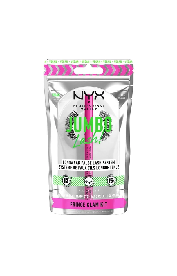 Kit de faux cils vegan et eyeliner – Jumbo Lash ! – 2 produits