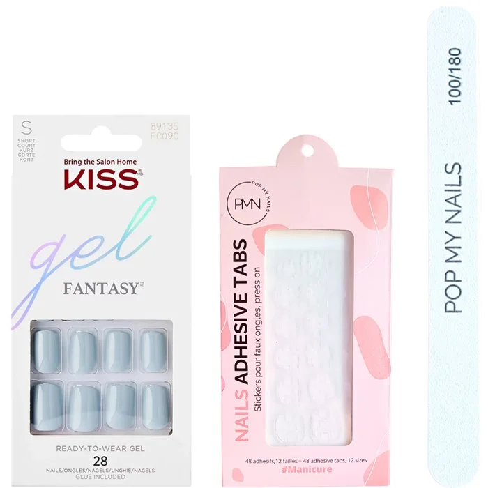 Kit de faux ongles – Kiss Products – Reciprocate – 28 capsules