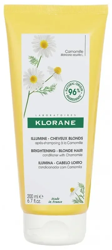 Klorane Après-Shampoing à la Camomille – Cheveux Blonds 200 ml