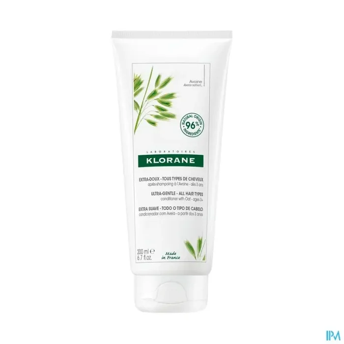 Klorane baume après shampooing extra doux à l‘avoine bio 200ml
