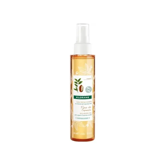 Klorane huile riche corps fleur cupuacu bio 150ml