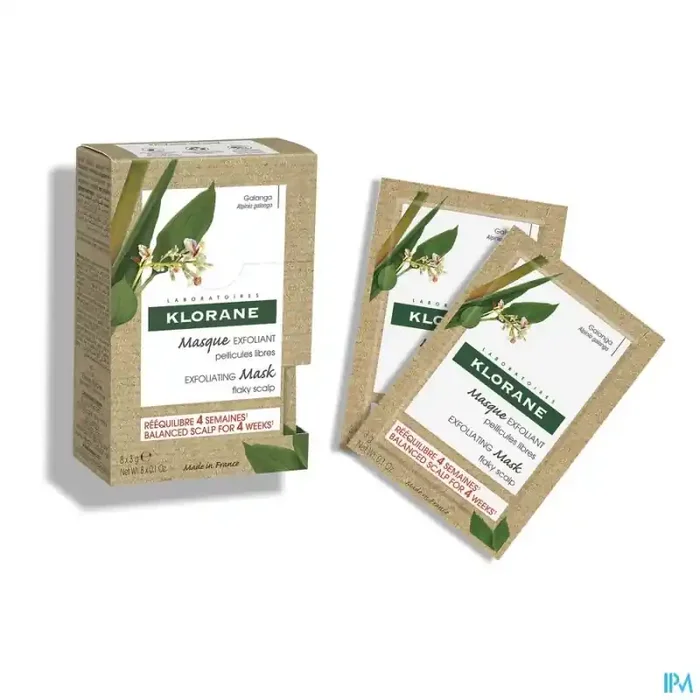 Klorane masque galanga poudre sachet 3g x8
