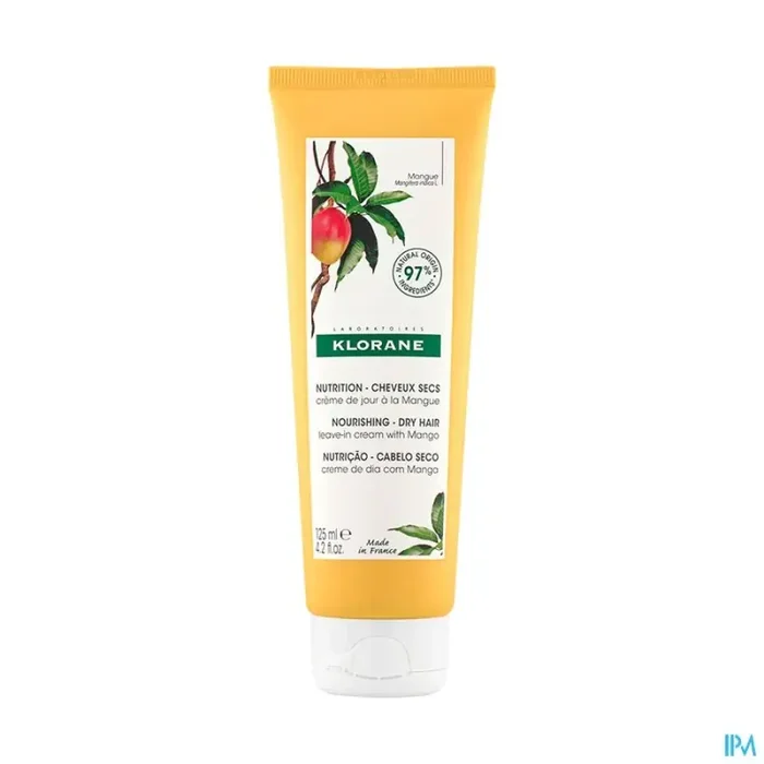 Klorane nutrition crème de jour à la mangue 125ml