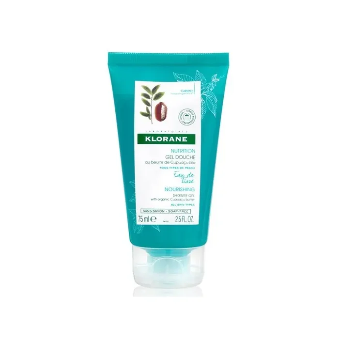 Klorane nutrition gel douche eau de tiare 75mL