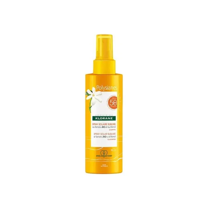 Klorane Polysianes Sublime spray solaire SPF50 tube 200ml