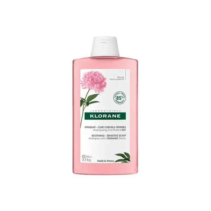 Klorane shampoing a la pivoine bio apaisant 400ml