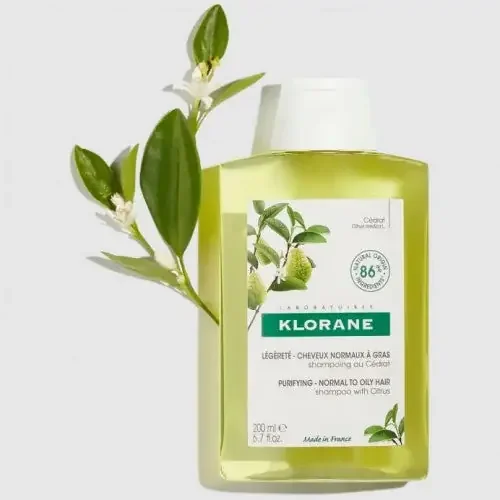 KLORANE SHAMPOING au Cédrat Cheveux Normaux à Gras – 100ml