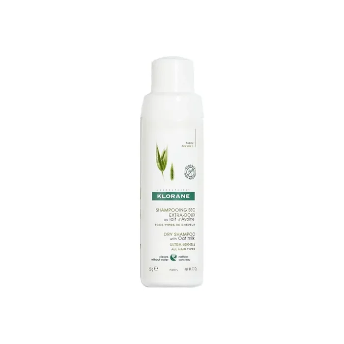 Klorane shampoing sec extra-doux au lait d‘Avoine 50g