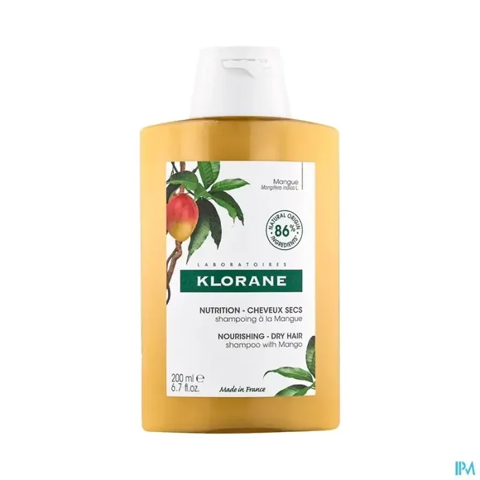 Klorane shampooing nutrition à la mangue 200ml