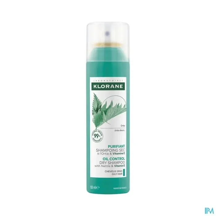 Klorane shampooing sec ortie + vitamine e 150ml