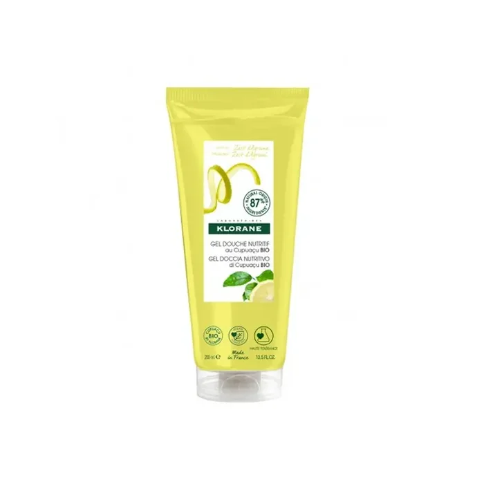 Klorane Zeste d’Agrumes gel douche nutritif au Cupuacu bio 200ml