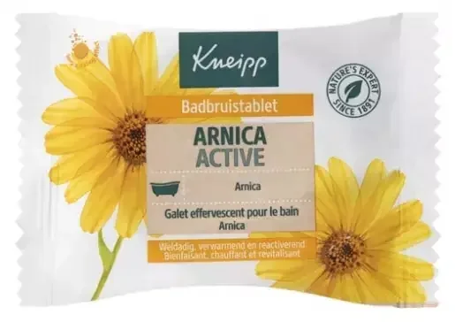 Kneipp Galet Pour le Bain – Arnica (Bulle Décontractante) – 80 g