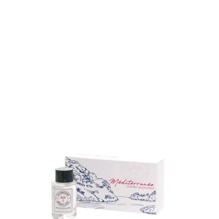 La Compagnie Marseillaise Méditerranée – Coffret Découverte Coffret Eau de Cologne