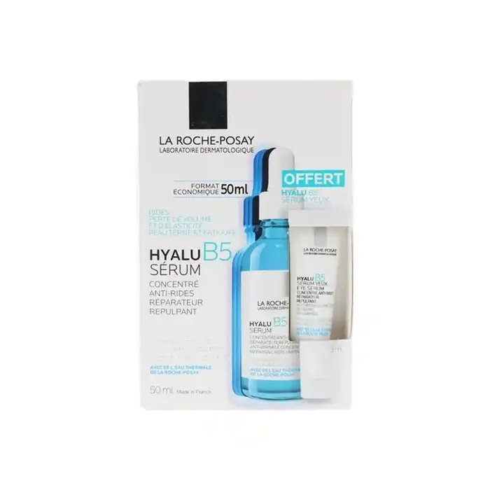 La Roche-Posay Hyalu B5 serum concentre anti-rides reparateur repulpant 50ml + serum yeux 5ml