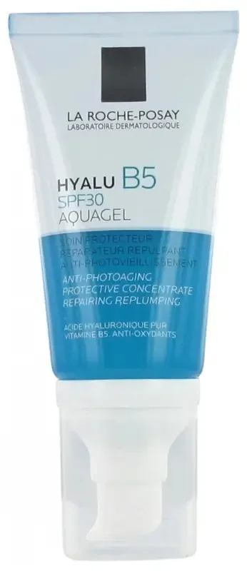 La Roche-Posay Hyalu B5 Spf30 Aquagel Soin Protecteur Réparateur Repulpant Anti-Photovieillissement à l‘Acide Hyaluronique 50 ml