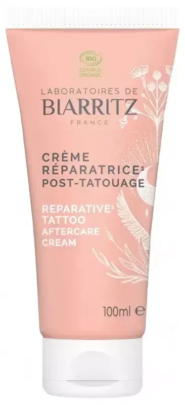 Laboratoires de Biarritz Alga Cicosa – Crème Réparatrice Post-Tatouage 100 ml