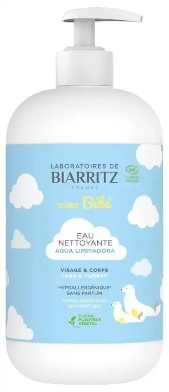 Laboratoires de Biarritz Eau Nettoyante 500 ml Certifié Bio
