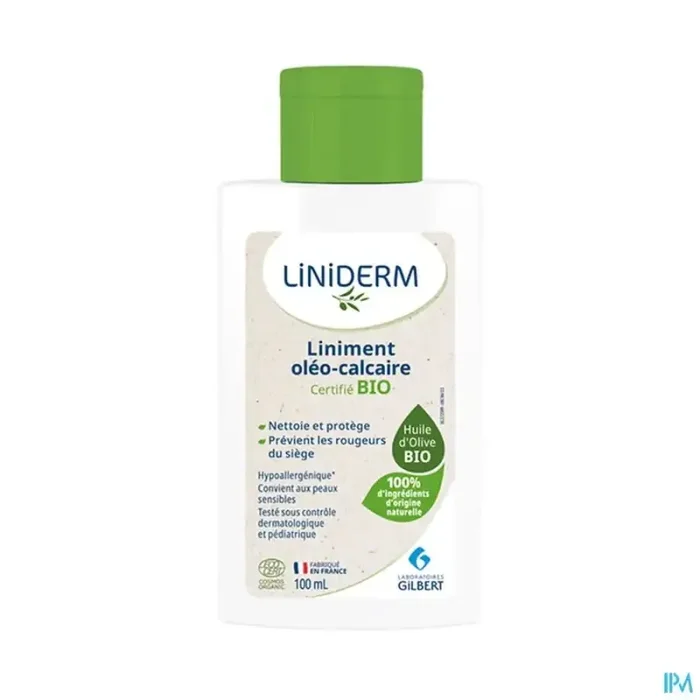 Laboratoires gilbert liniderm liniment certifié bio 100ml