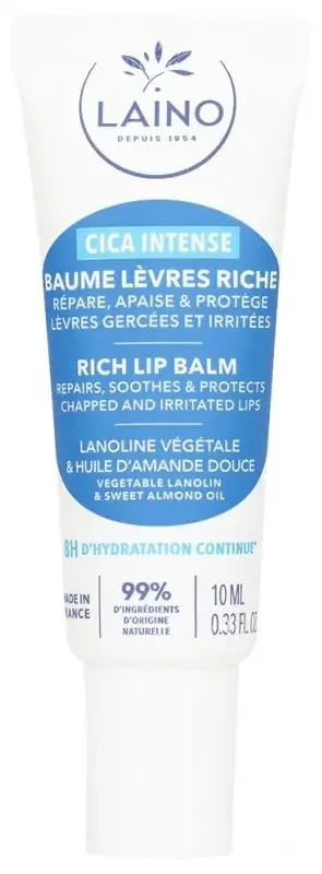 Laino Cica Intense Baume Lèvres Riche 8 Heures 10 ml