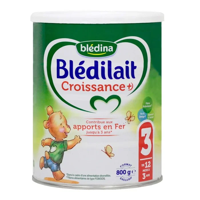 Lait 3ème âge croissance + 800g