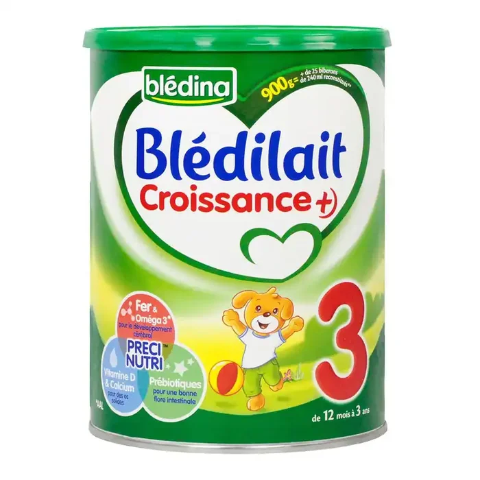 Lait 3ème âge croissance + 900g