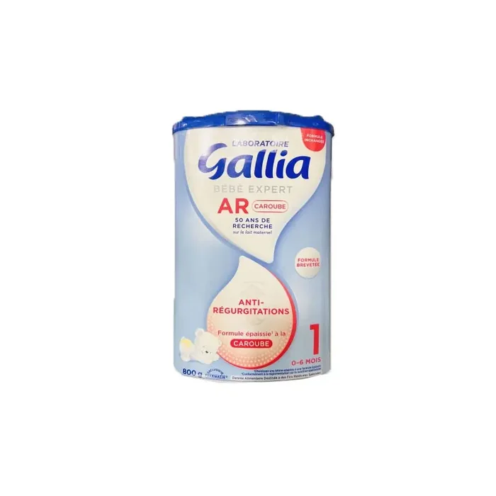 LAIT BEBE EXPERT AR 1 CAROUBE – 0 à 6 mois 800G GALLIA