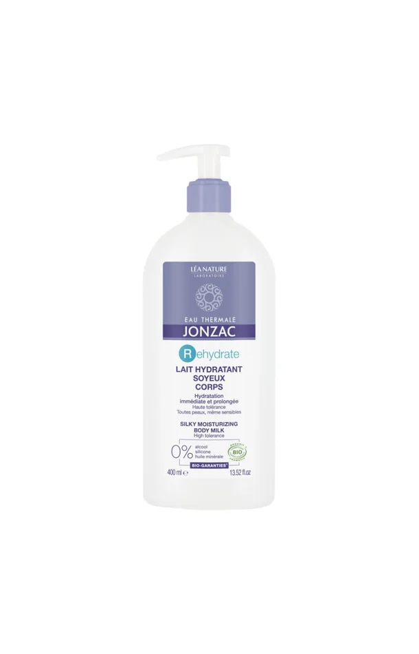 Lait bio soyeux hydratant – Rehydrate – Corps – 400 ml