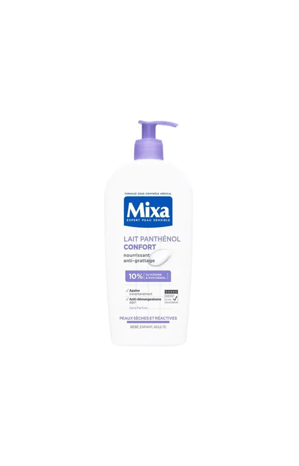 Lait corporel hydratant – Panthenol – Corps – 400 ml