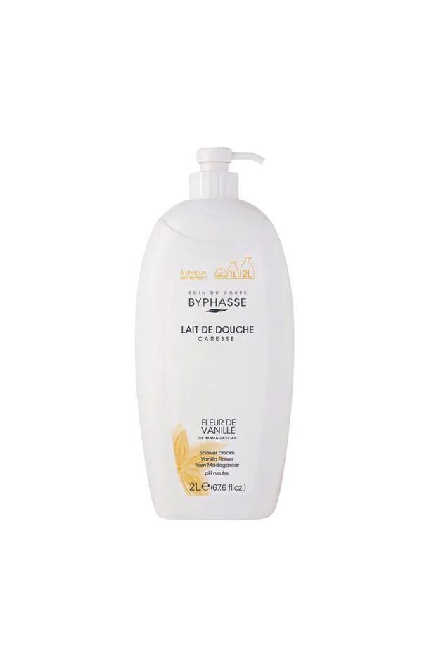Lait de douche – Fleur de vanille – Caresse – 2 L