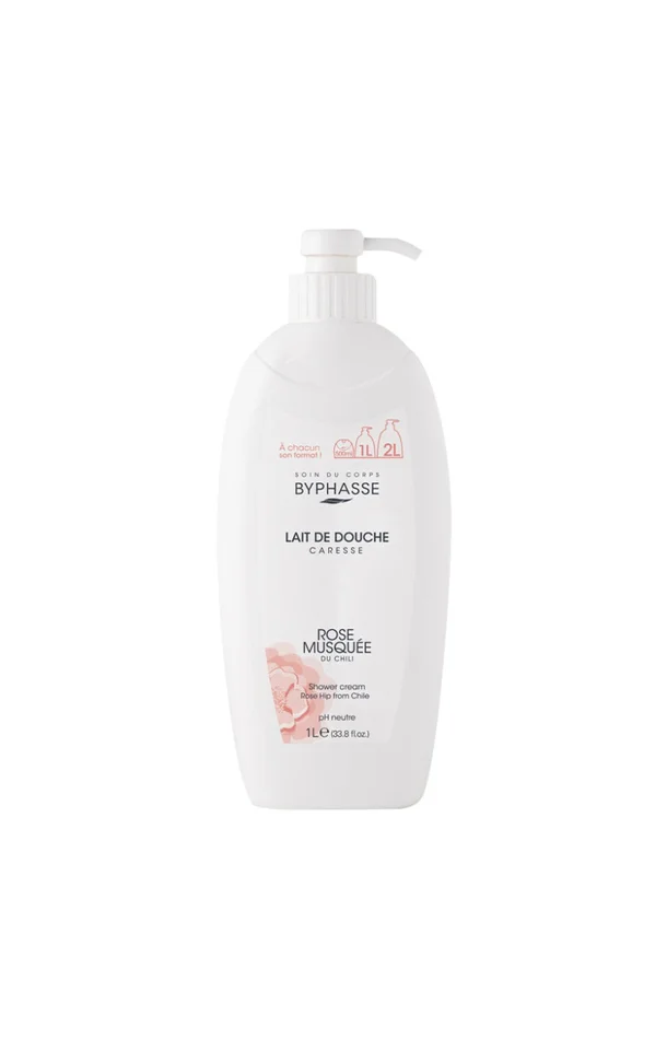 Lait de douche – Rose musquée – Caresse