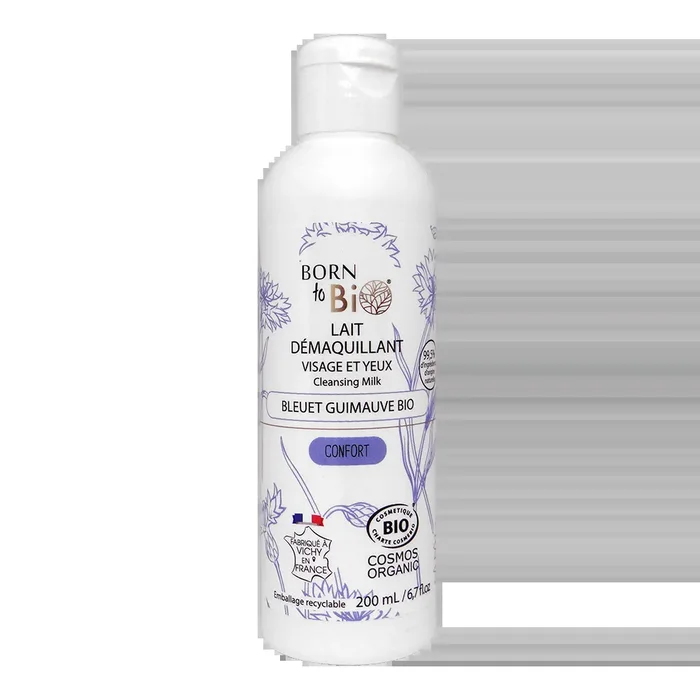 Lait Démaquillant Confort Bleuet – Certifié Bio