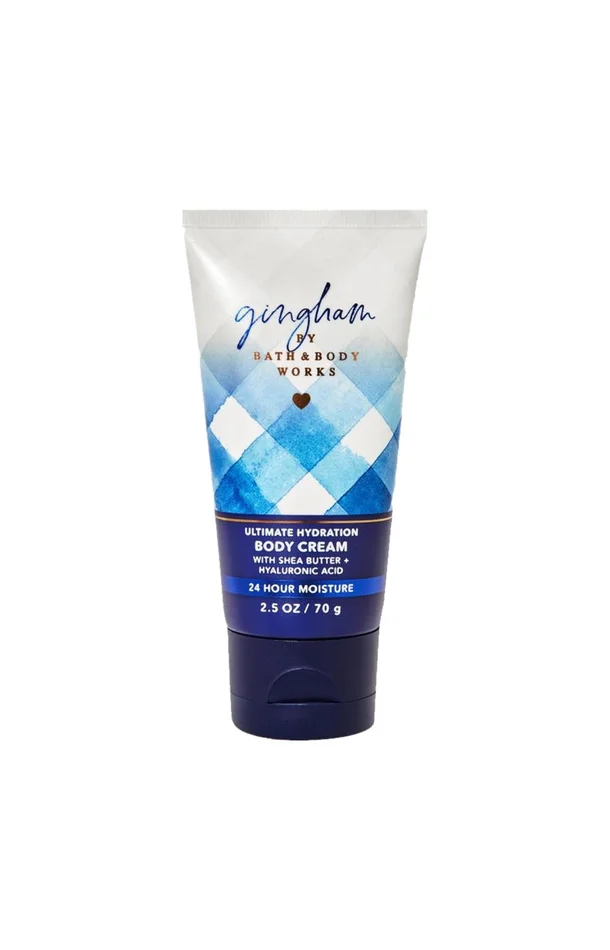 Lait hydratant – Gingham – Freesia & pêche blanche – 70 ml