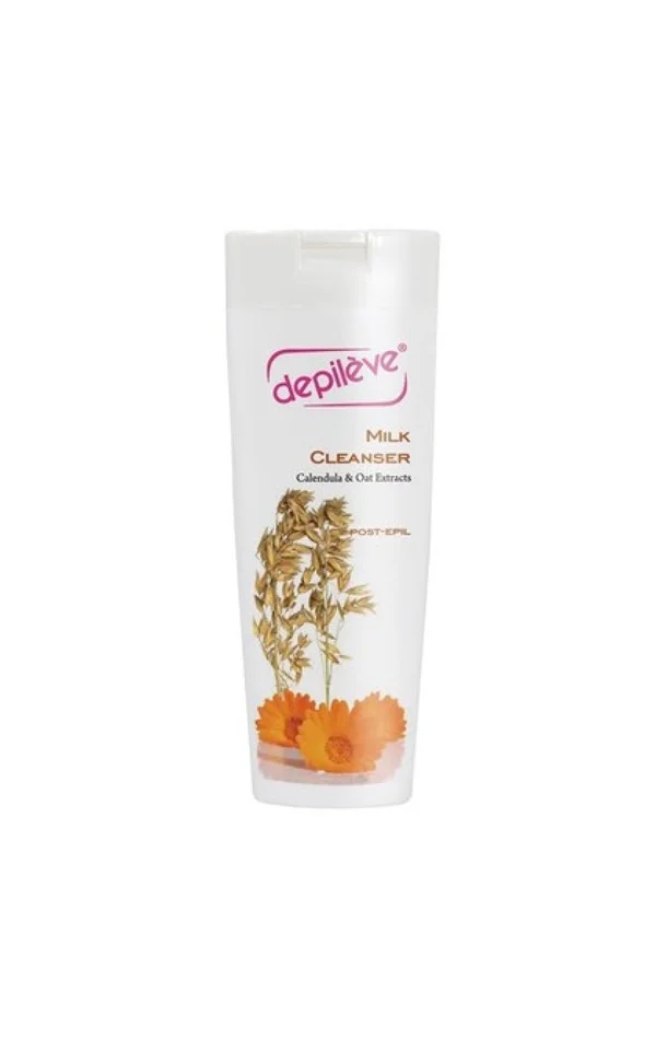 Lait nettoyant post-épilation – Extraits de calendula et d’avoine – 500 ml