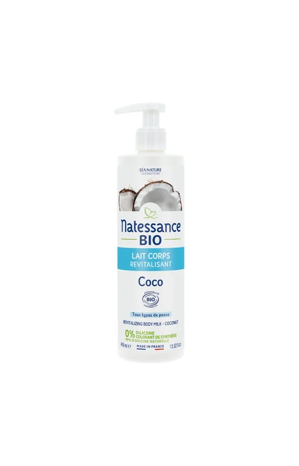 Lait revitalisant bio – Coco – Corps – 400 ml