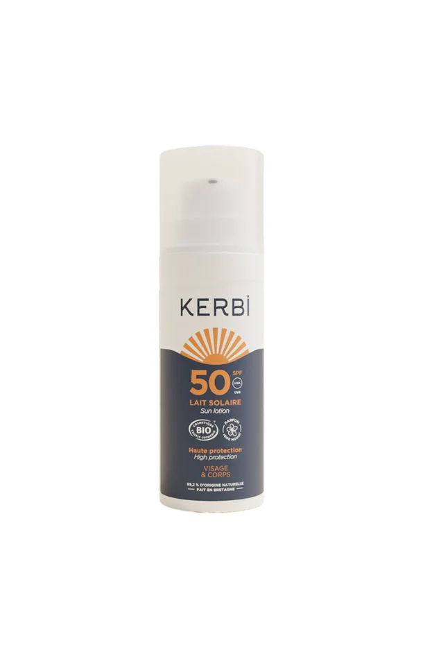 Lait solaire bio SPF 50 – Visage & corps – 50 g