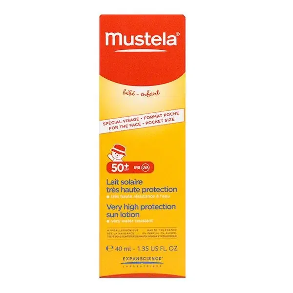 Lait solaire visage SPF 50+ 40ml