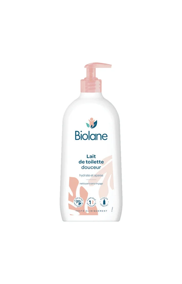 Laits de toilette – Visage, corps & cheveux – Bébé – 2 x 750 ml