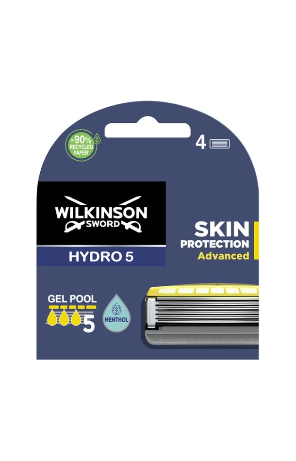 Lames de rechange – Hydro 5 Skin Protect Advanced x 4 – Homme
